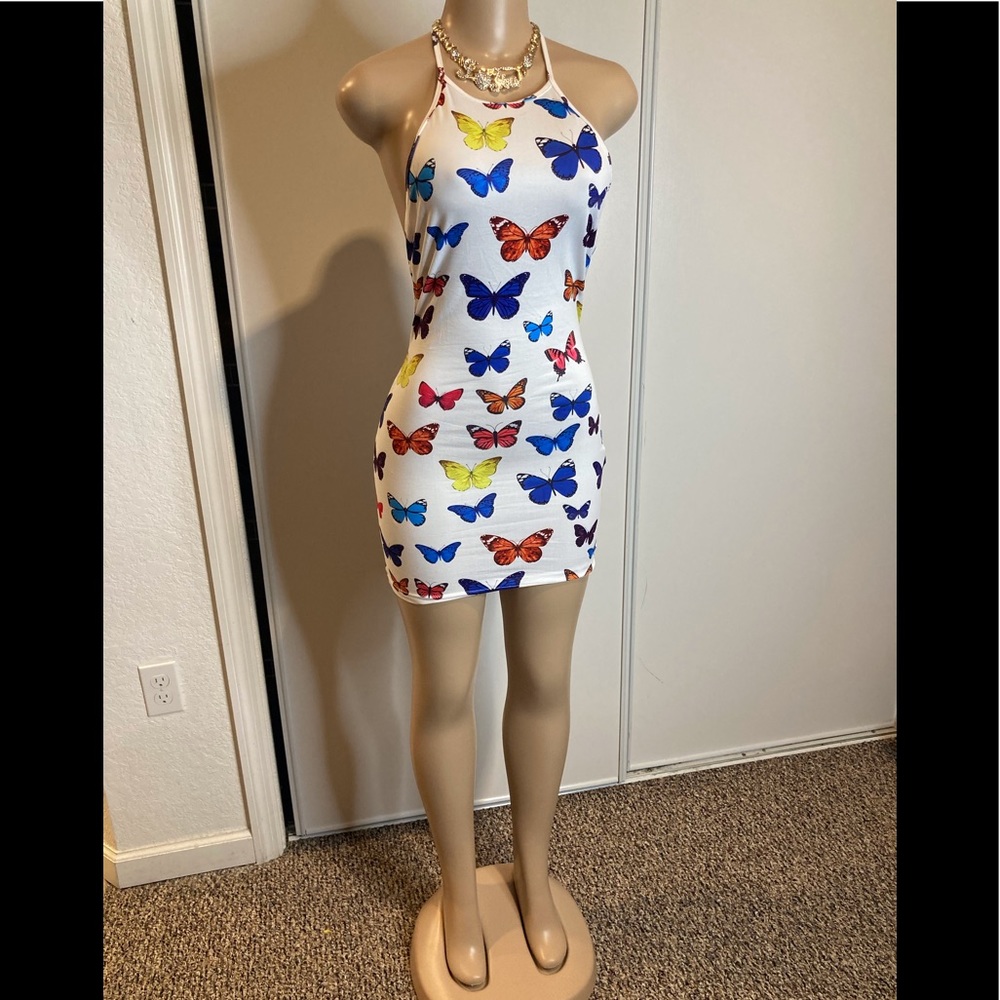 Fun Halter Dress - Picture 2 of 3